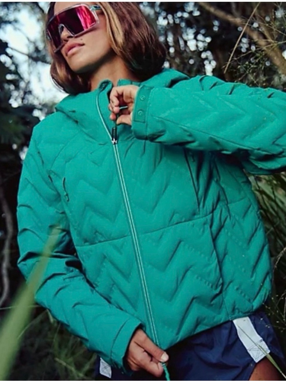 Free People Gettin Lost Packable Puffer- XS NWOT